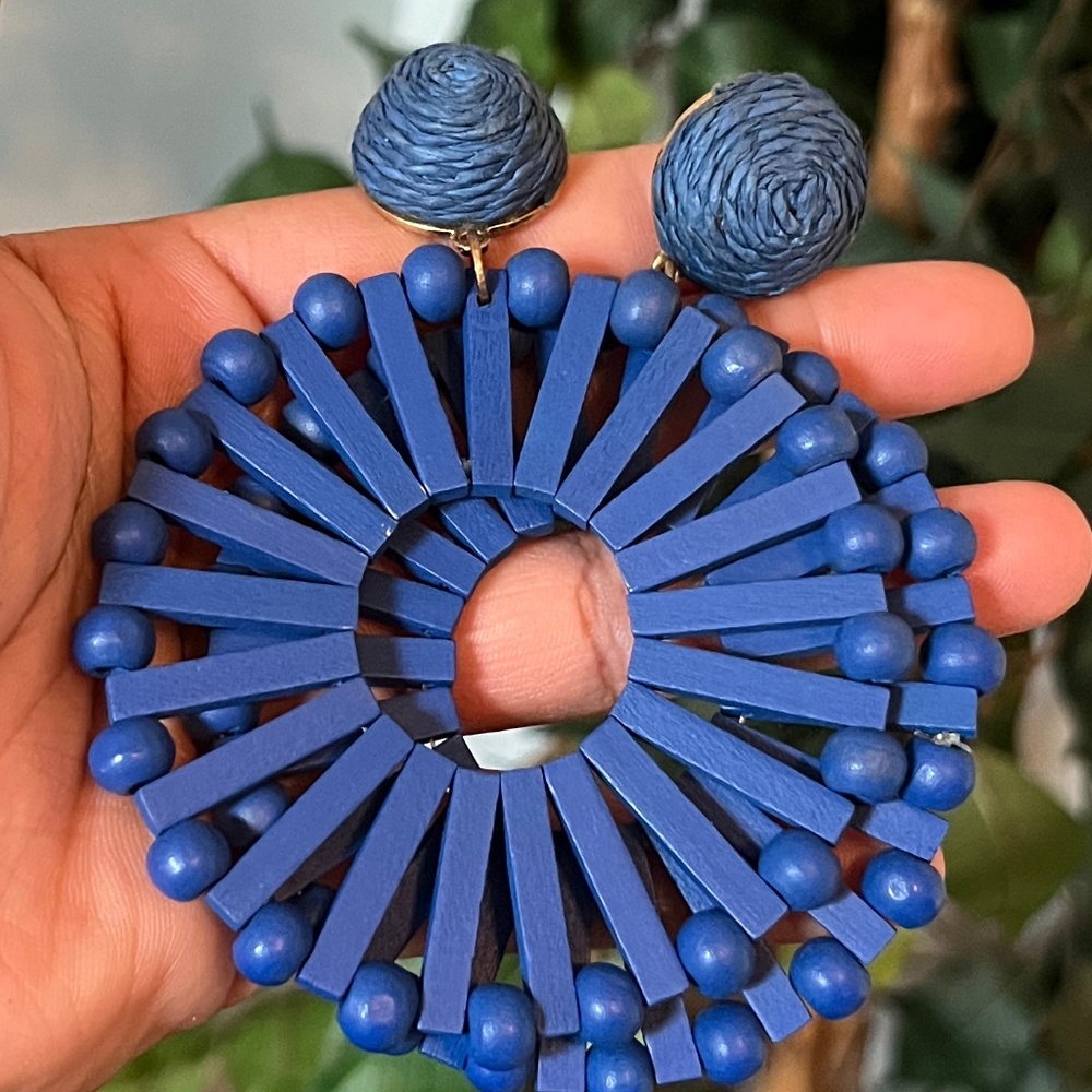 Blue Earrings